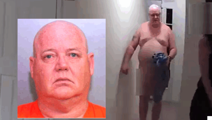 VIDEO: NAKED DISNEY WORLD SECURITY GUARD BUSTED IN PROSTITUTION STING