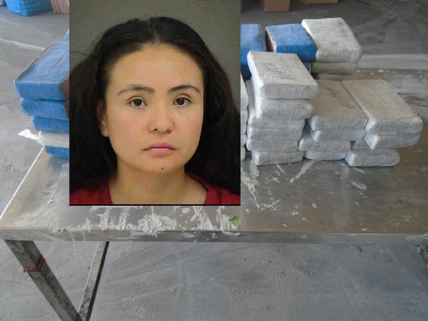 CHARLOTTE WOMAN CAUGHT WITH 5 KILOS OF COCAINE & HEROIN