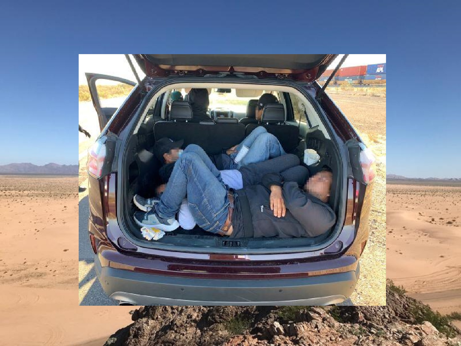 FEDERAL AGENTS STOP IMMIGRATION SMUGGLING ATTEMPT