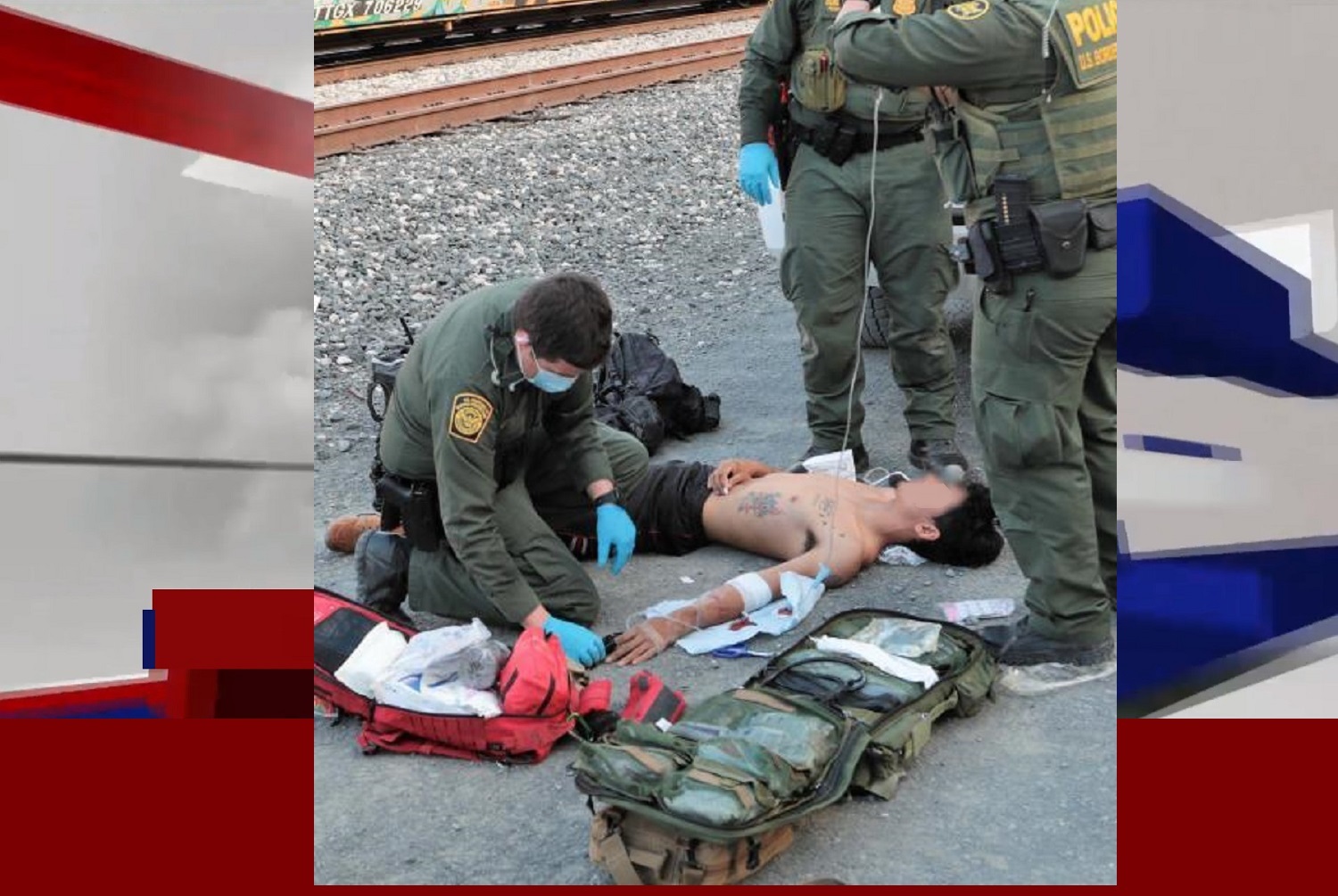 ILLEGAL IMMIGRANT FALLS FROM BORDER WALL AND DIES