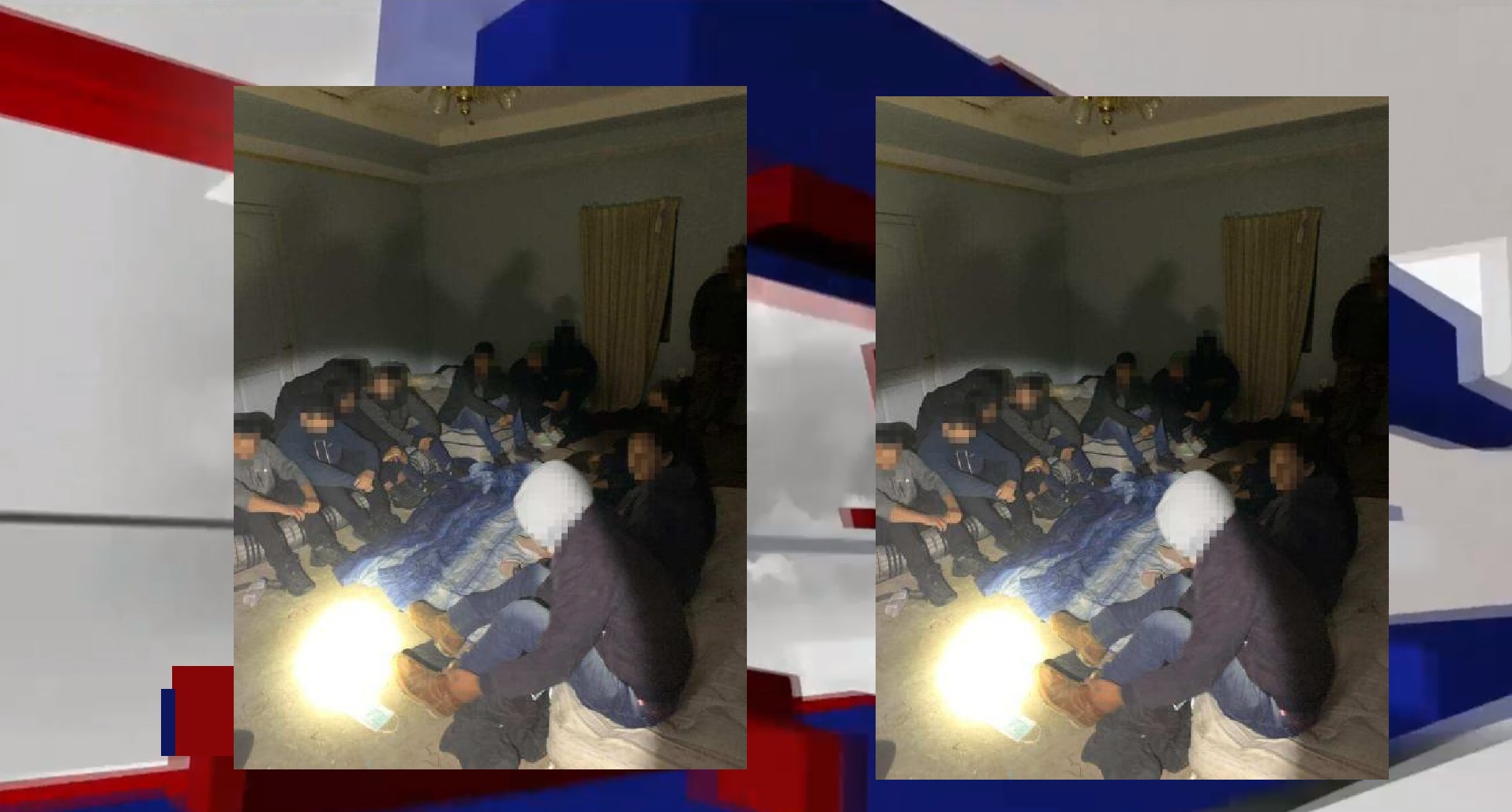 OVER 60 ILLEGAL IMMIGRANTS FOUND INSIDE IMMIGRATION STASH HOUSE