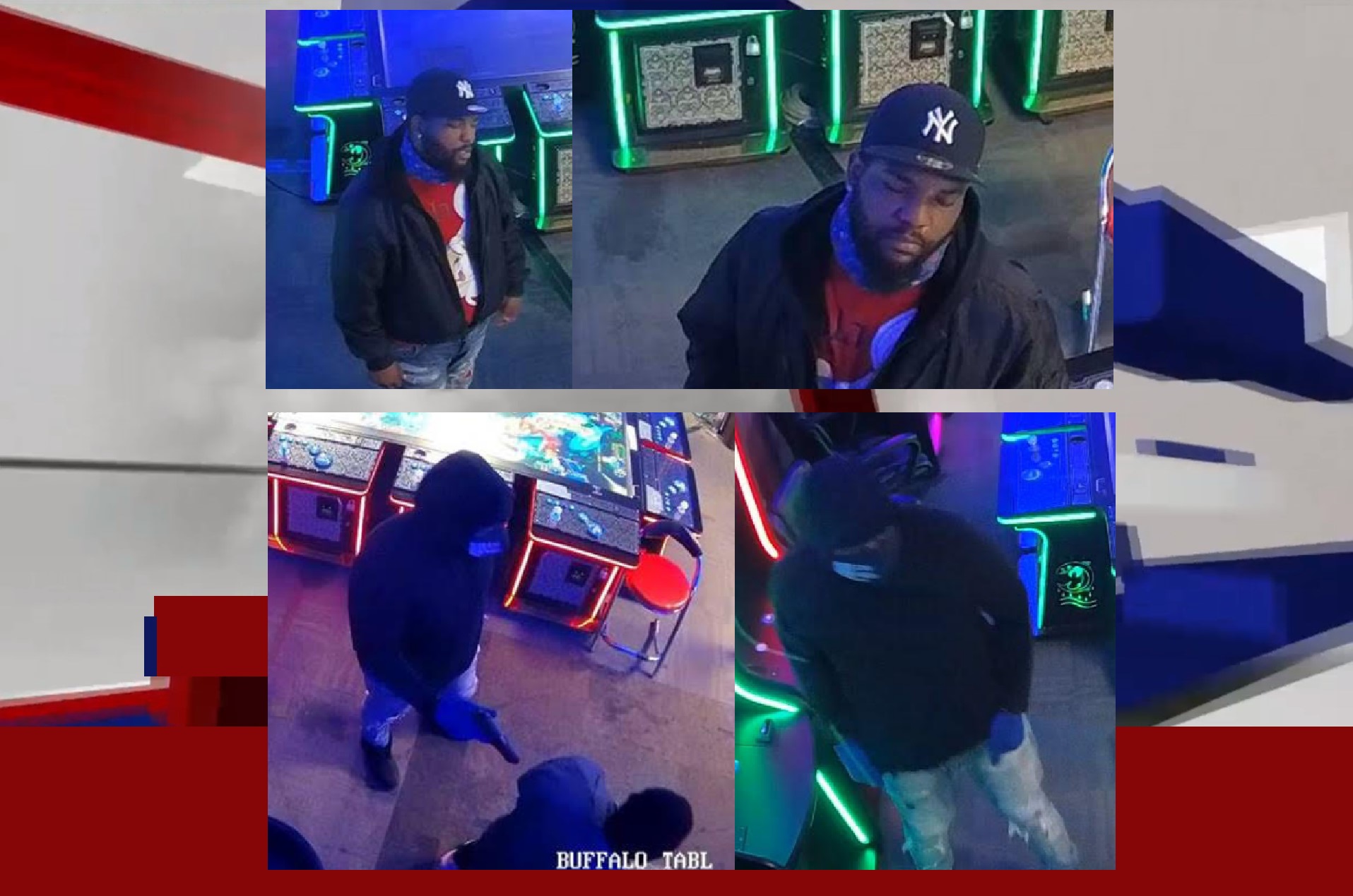FISH KISS ARCADE ROBBED AT GUNPOINT