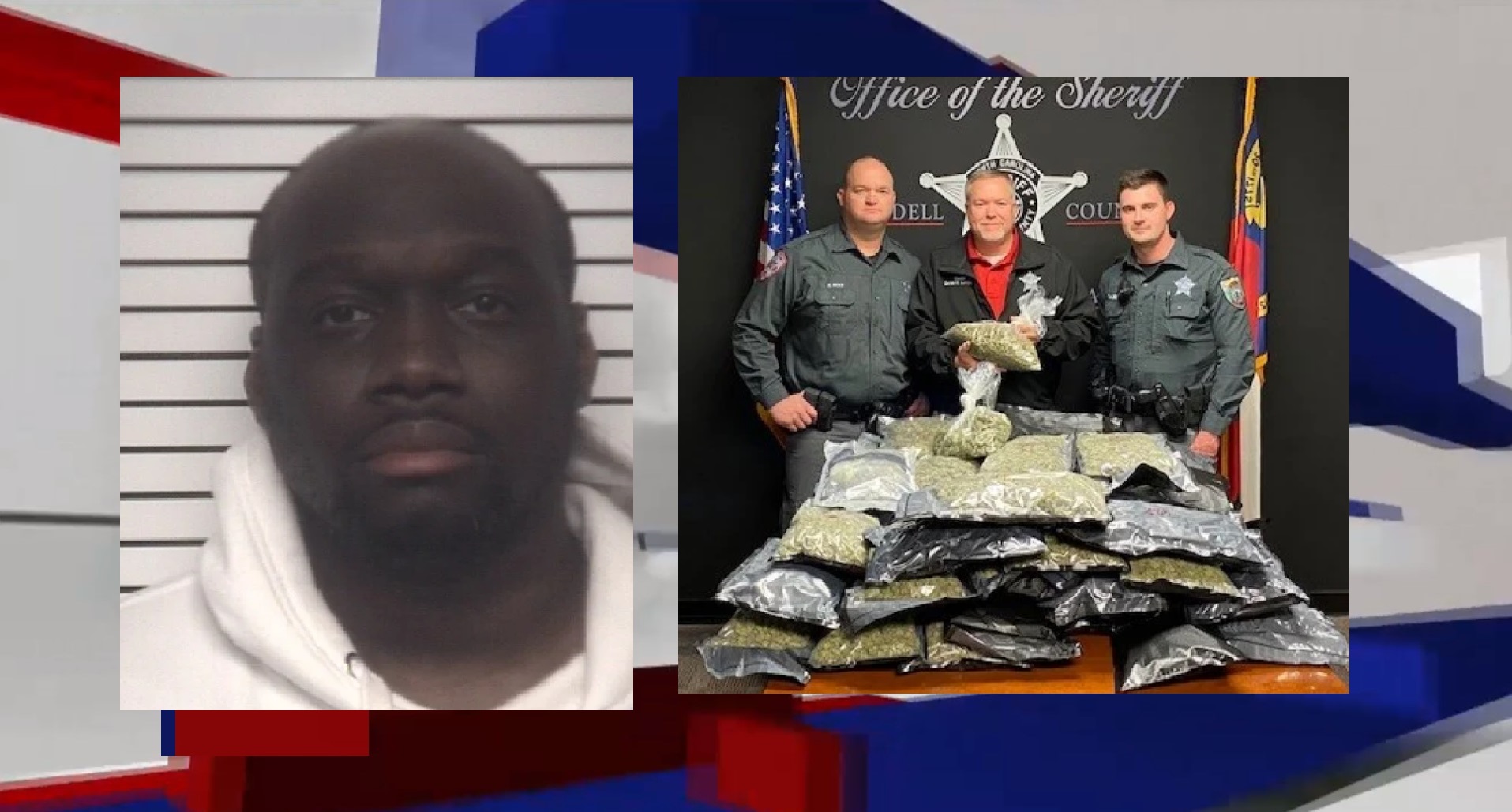 $300,000 WORTH OF MARIJUANA FOUND ON INTERSTATE 77