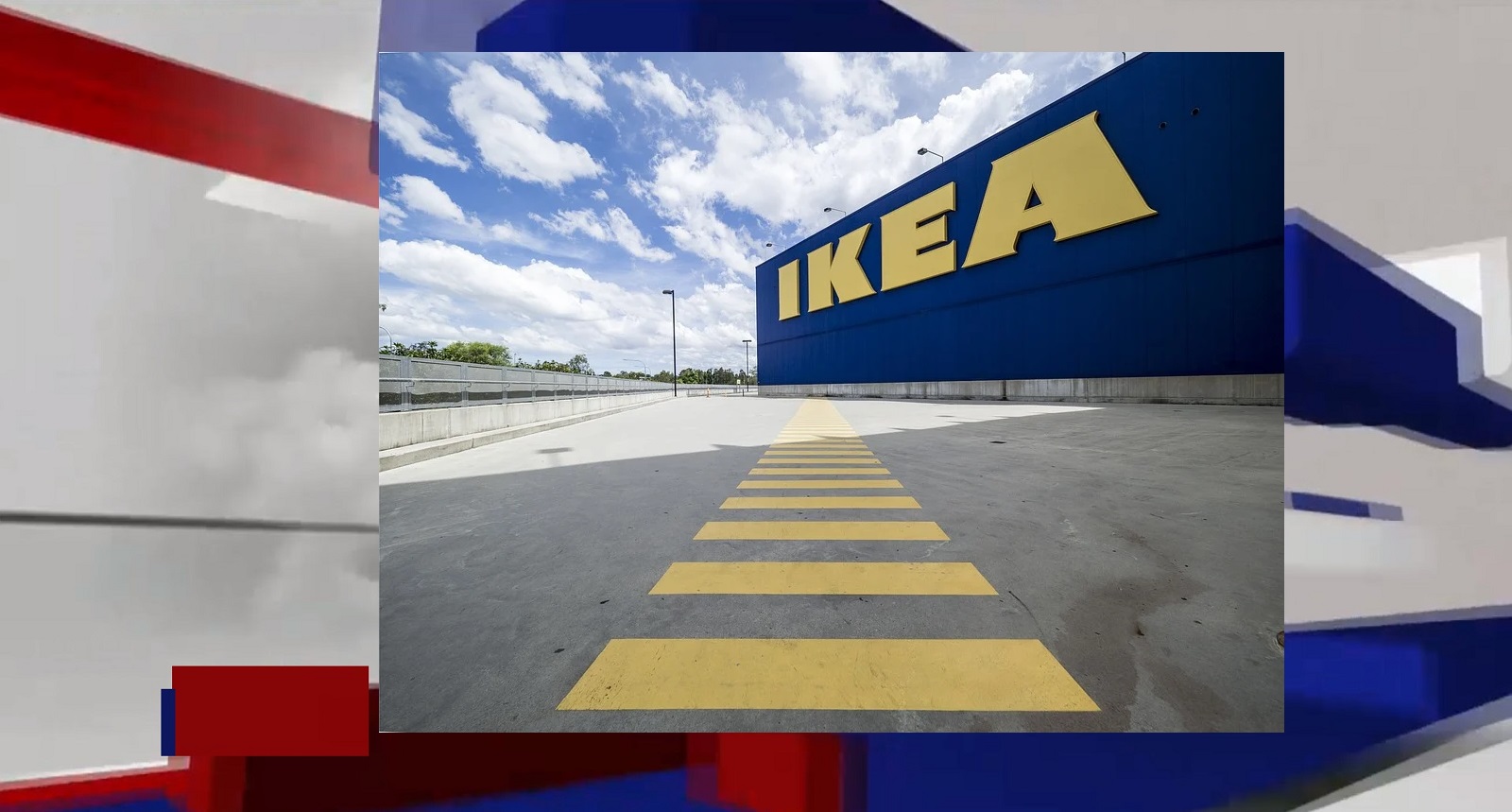 WOMAN KILLS HERSELF AT IKEA IN CAR, GLASS BLOWN OUT