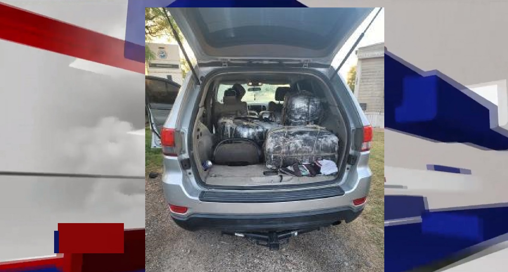 MARIJUANA WORTH $188,000 FOUND IN TRUNK OF VEHICLE
