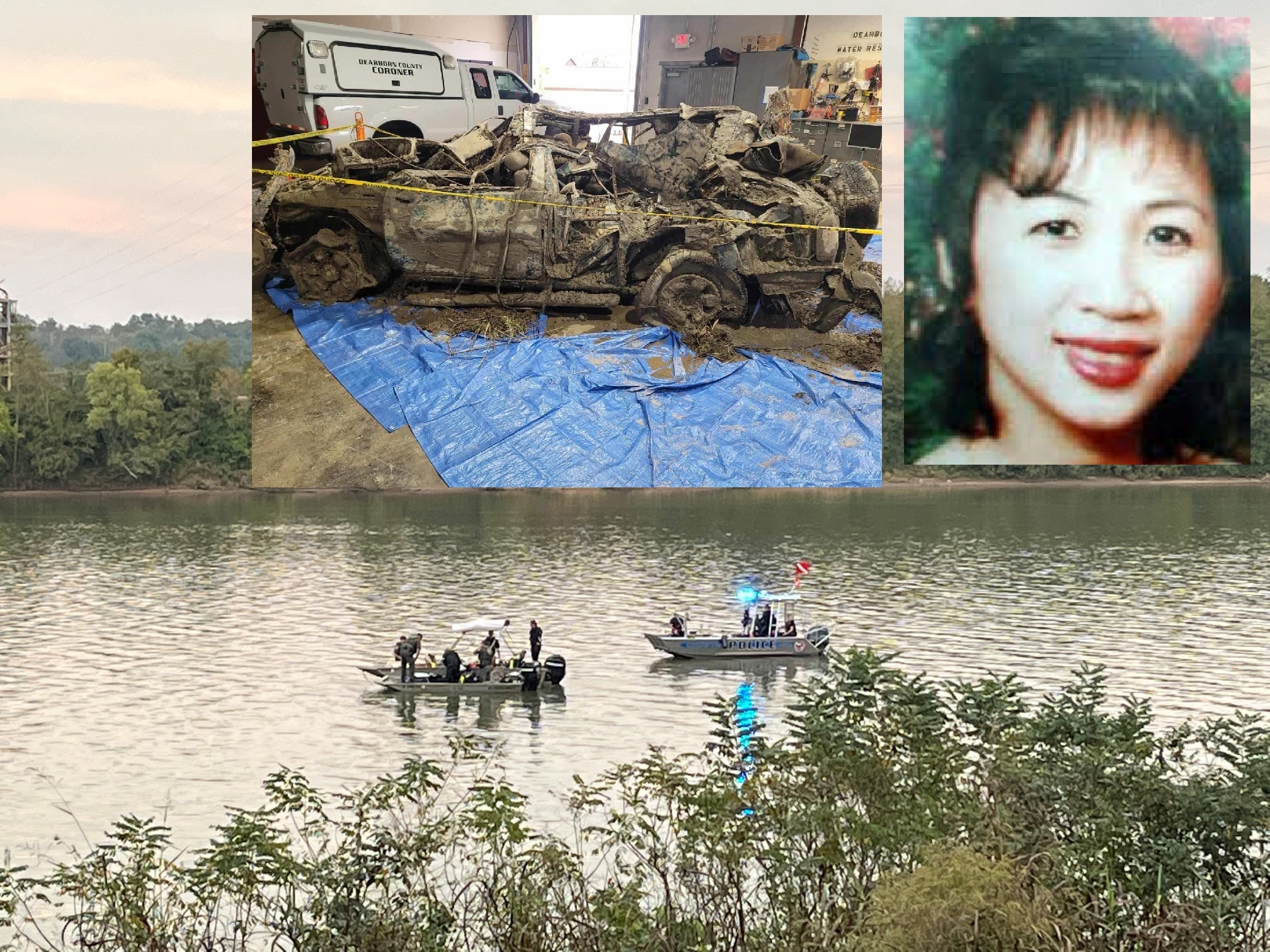 WOMAN FOUND DEAD IN UNDER WATER CAR, WAS THERE FOR 19 YEARS