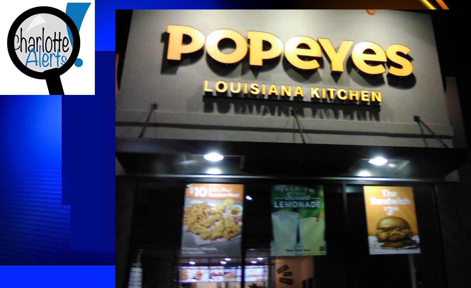 POPEYES SCORES 88 B ON INSPECTION, EMPLOYEE TOUCHED NOSE AND HANDLED FOOD, NO HAND WASH