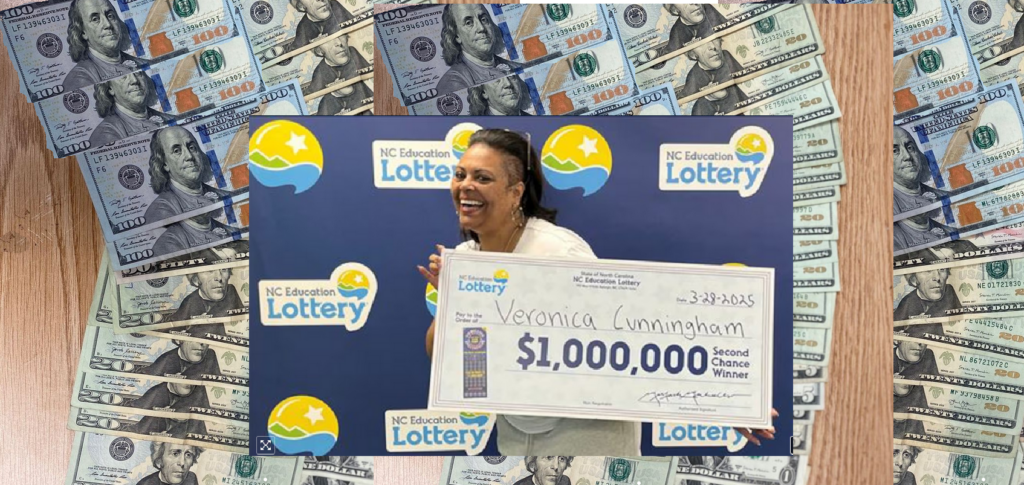 Veronica Cunningham wins lottery