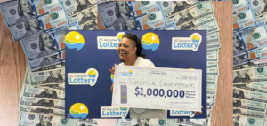 Veronica Cunningham wins lottery