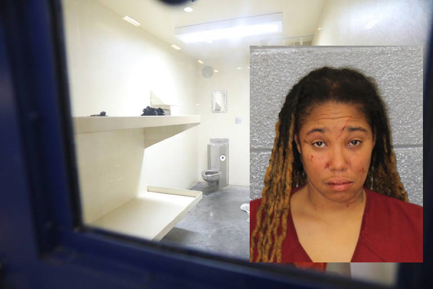 WOMAN ACCUSED OF BREAKING INTO HOUSE THROUGH WINDOW DURING CHRISTMAS SEASON