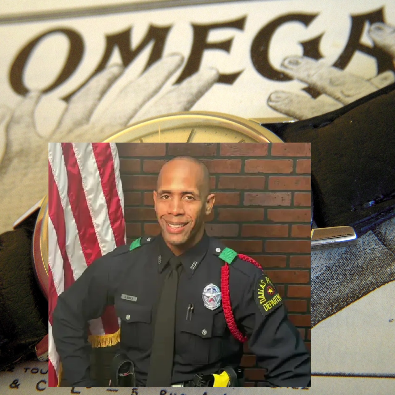 COP MURDERED ON DUTY IN VEHICLE, WAS IN OMEGA FRATERNITY, 2 OTHER COPS SHOT, ONE COP SHOT IN FACE