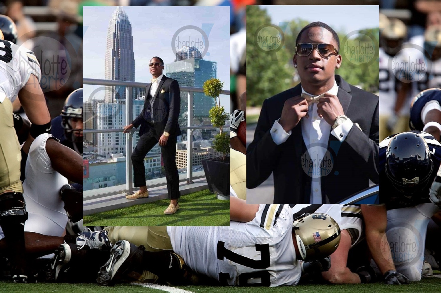 COLLEGE FOOTBALL PLAYER MURDERED IN CHARLOTTE SHOOTING