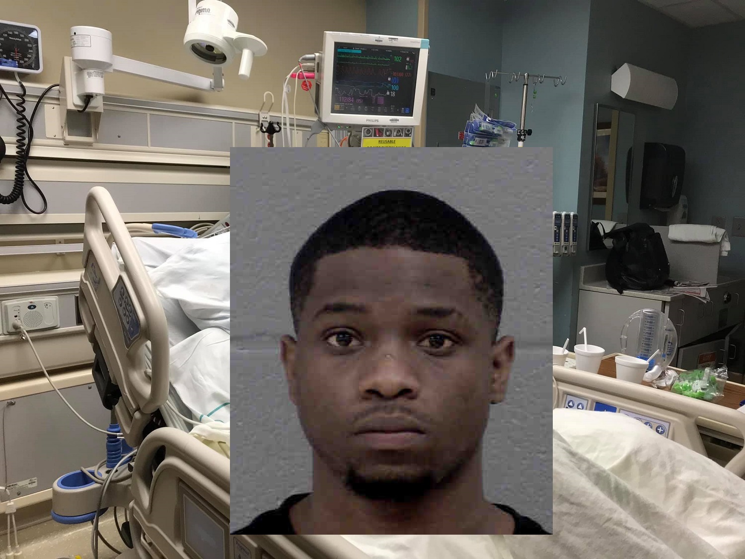 YOUNG MAN MURDERED, DIES AT EMERGENCY ROOM ENTRANCE