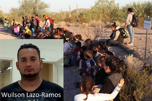 BORDER PATROL AGENTS ARREST CARAVAN MEMBER WITH MS-13 TIES