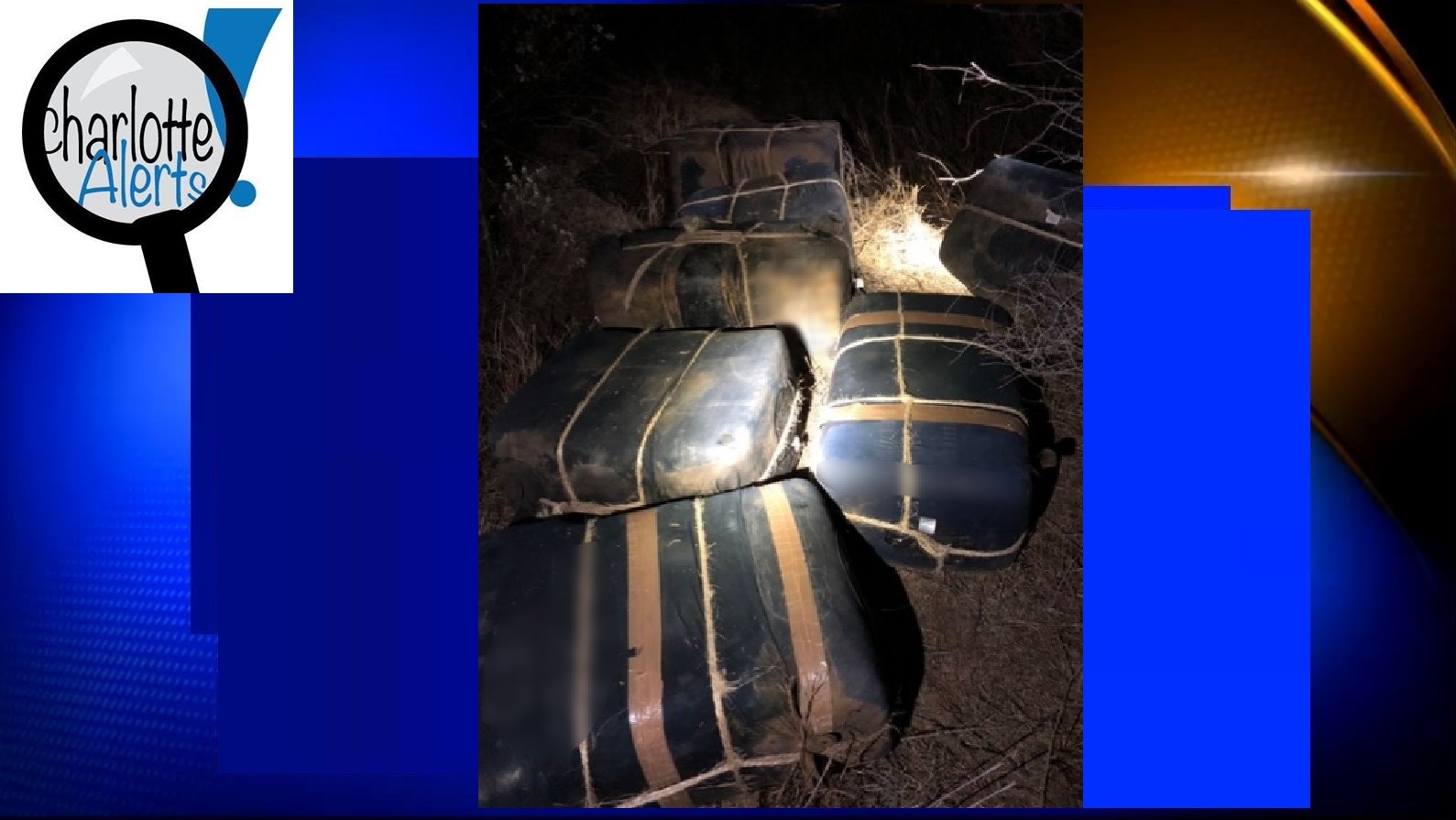 $430,000 IN DRUG BUNDLES FOUND BEING SMUGGLED INTO UNITED STATES