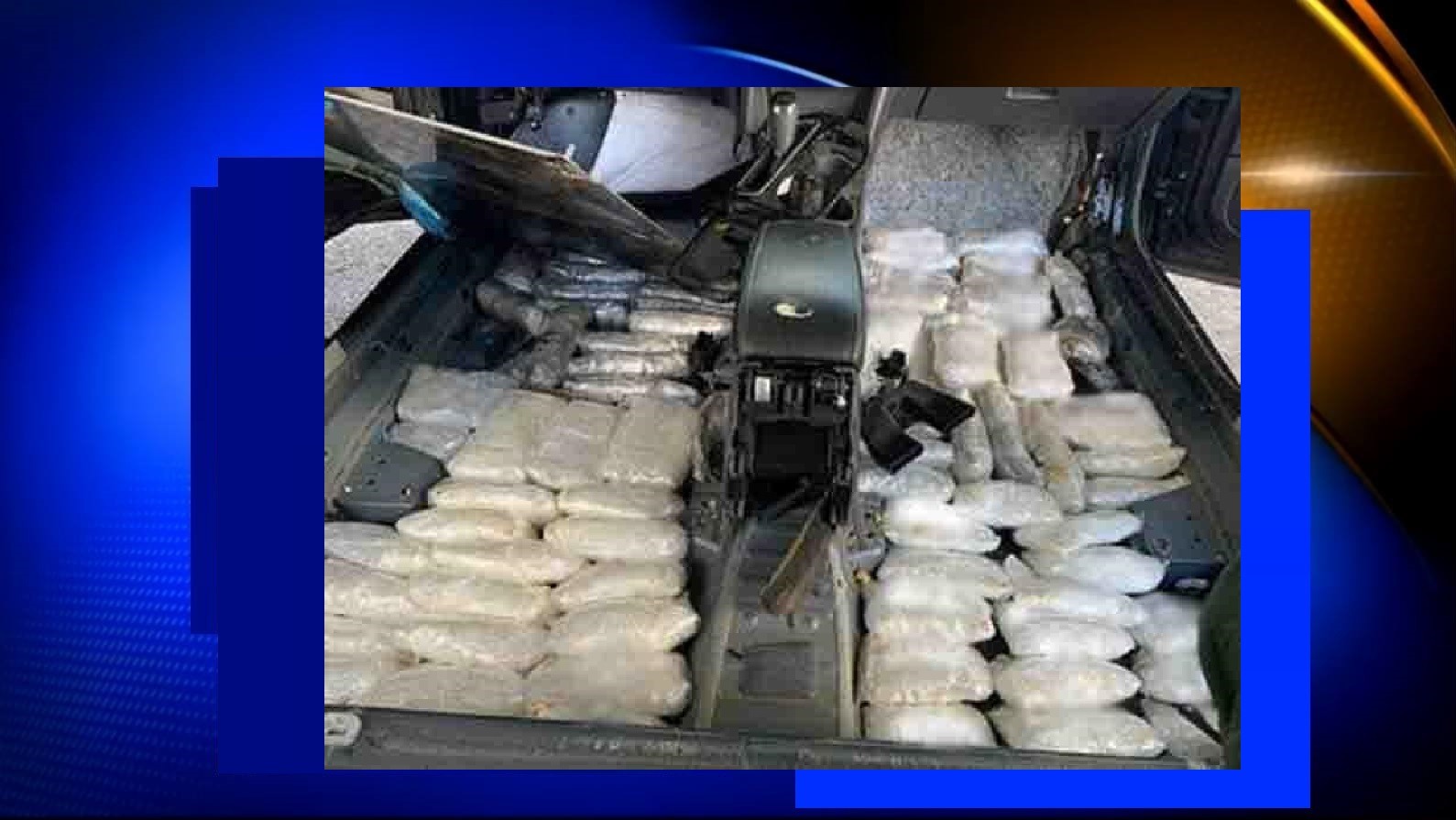 MAN CAUGHT WITH $440K WORTH OF METH, COCAINE, AND HEROIN