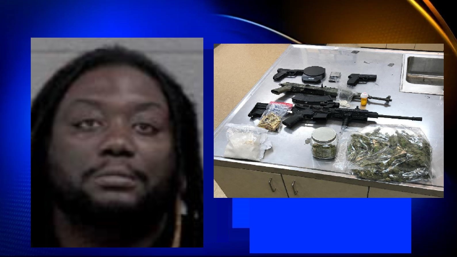 UNDERCOVER DRUG OPERATION YIELDS GUNS, METHAMPHETAMINE, & MARIJUANA