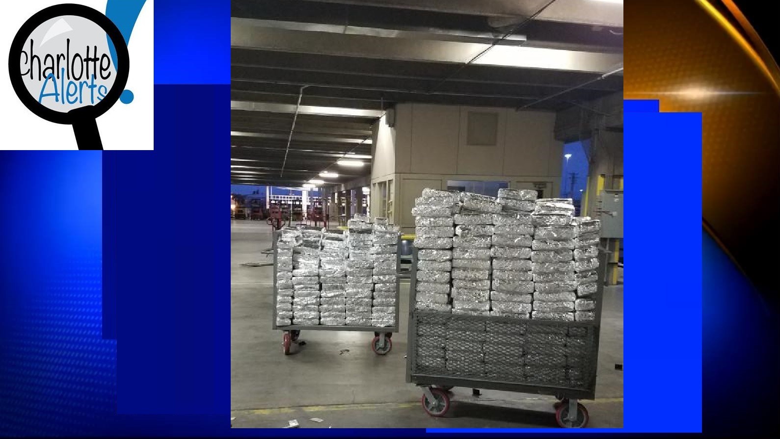 OVER $1 MILLION OF MARIJUANA SEIZED THAT WAS HIDDEN IN ALUMINUM FOIL
