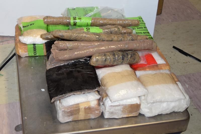 $205,000 WORTH OF HEROIN, COCAINE, AND HEROIN SEIZED
