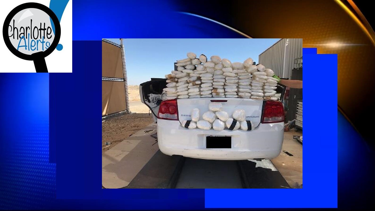 WOMAN HAD CAR FULL OF METHAMPHETAMINE WHILE TWO CHILDREN WERE INSIDE