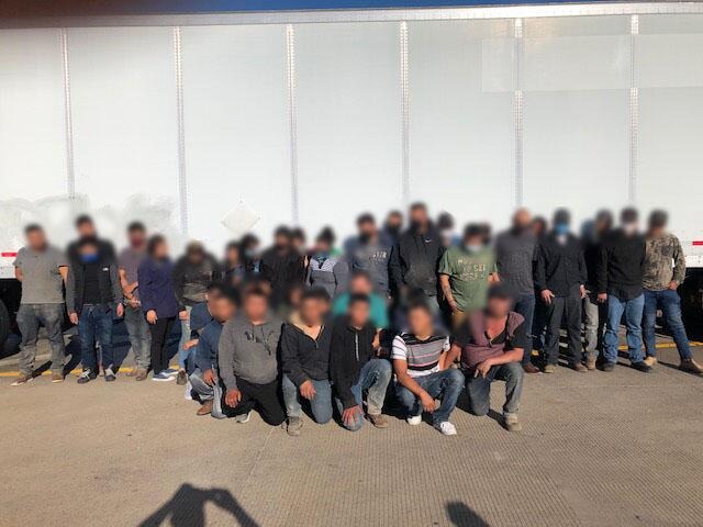 36 UNDOCUMENTED IMMIGRANTS FOUND HIDING IN TRAILER