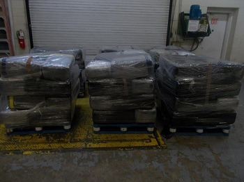 TEXAS CUSTOMS SEIZE OVER $587,000 IN MARIJUANA AT THE WORLD TRADE BRIDGE
