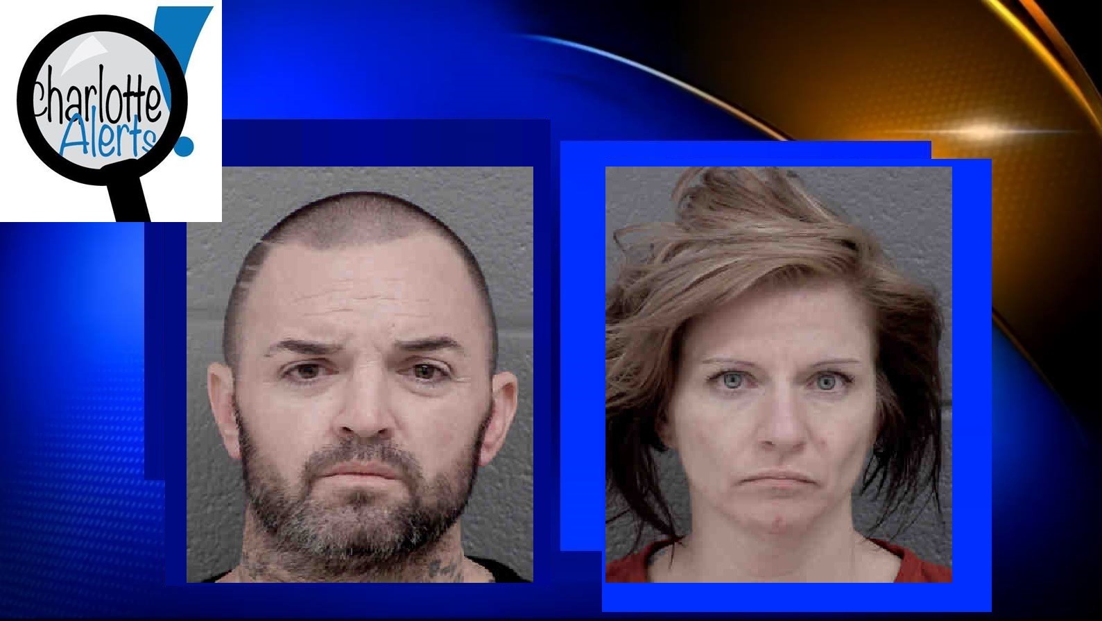 TWO SUSPECTS CHARGED WITH LARCENY AT METAL AND PLASTIC PIPE COMPANY