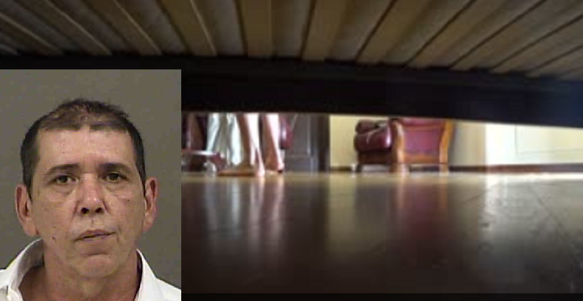MAN CONVICTED FOR FELONY SECRET PEEPING, RECORDED YOUNG GIRL IN BATHROOM