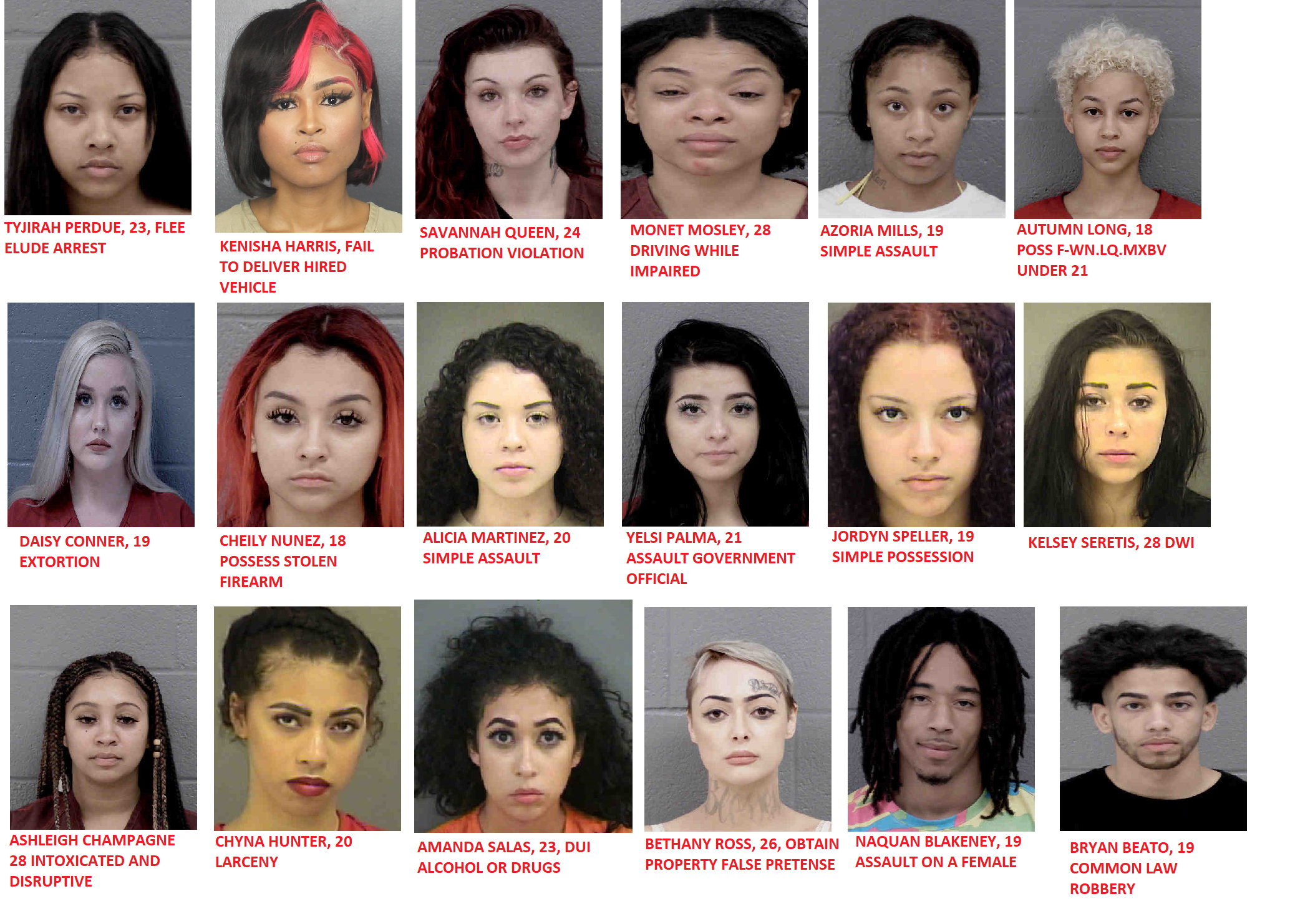 PRETTY WITH MUGSHOT, HANDSOME WITH MUGSHOT– YOU CHOOSE