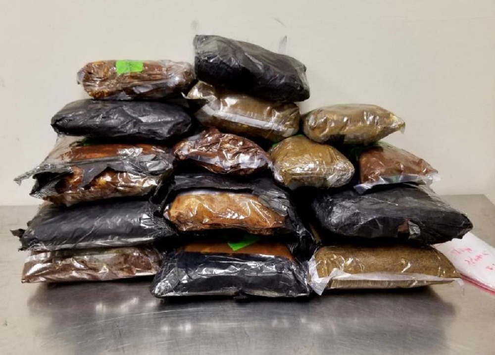 DALLAS WOMAN HAD $1 MILLION IN METH DURING SMUGGLING ATTEMPT