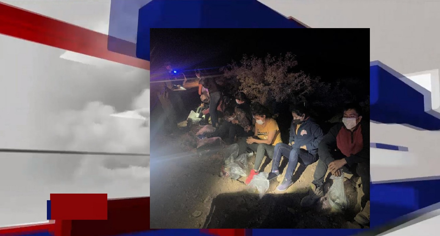 SEDAN PACKED WITH 10 ILLEGAL IMMIGRANTS ATTEMPTS ENTRY INTO THE UNITED STATES