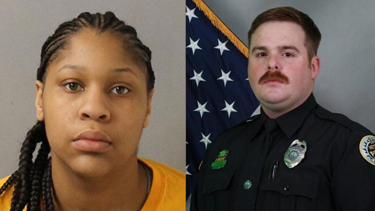 TEENAGE GIRL CONVICTED OF KILLING POLICE OFFICER IN TENNESSEE