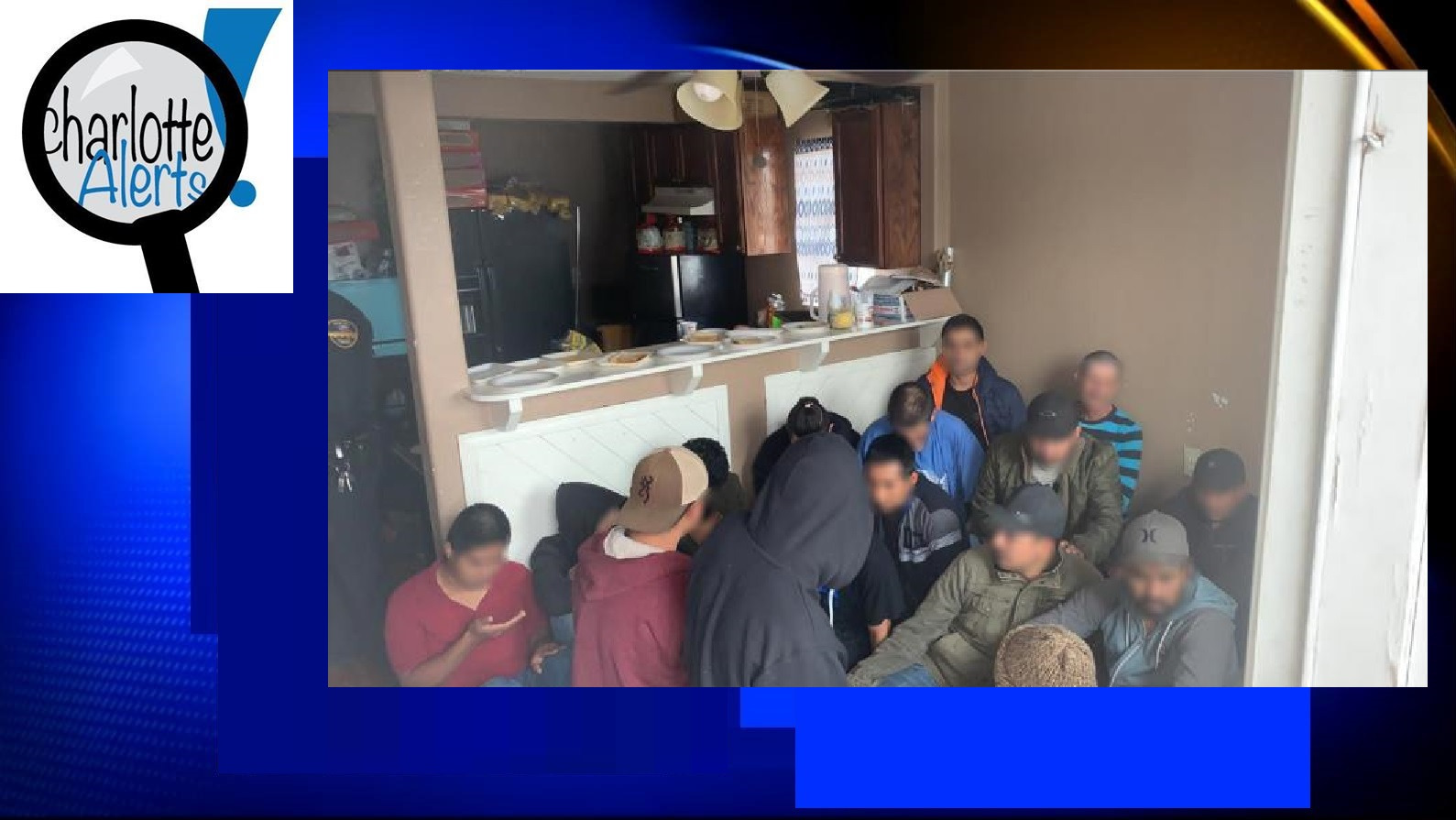 36 UNDOCUMENTED IMMIGRANTS DISCOVERED LIVING IN STASH HOUSE
