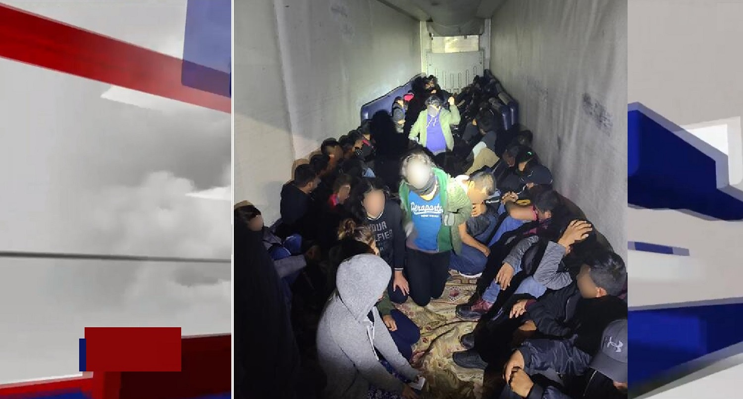 OVER 200 PEOPLE ARRESTED IN TRACTOR-TRAILERS DURING IMMIGRATION SMUGGLING