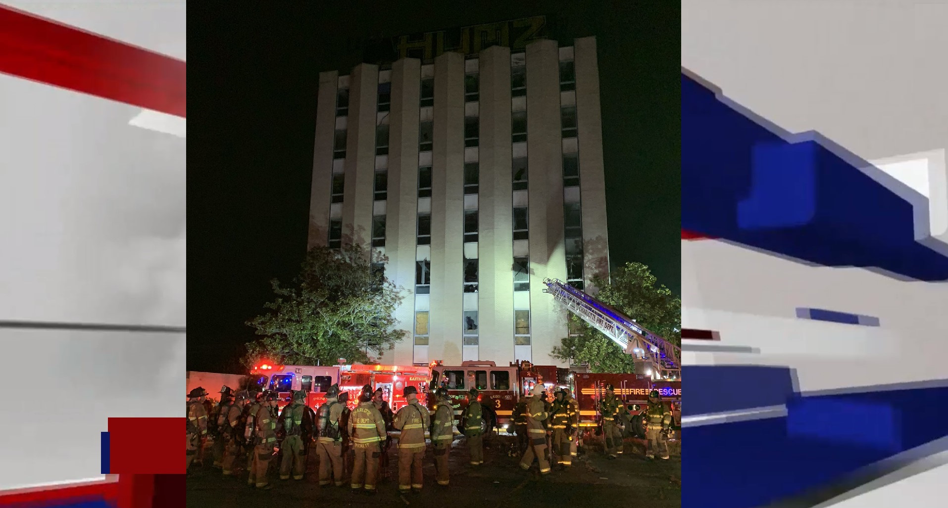 FIRE AT MULTI STORY BUILDING ON INDEPENDENCE BLVD.