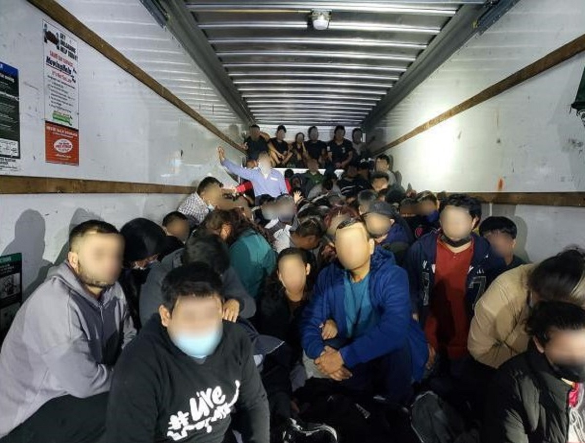 114 ILLEGAL IMMIGRANTS FOUND HIDDEN IN BOX TRUCK DURING SMUGGLING ATTEMPT