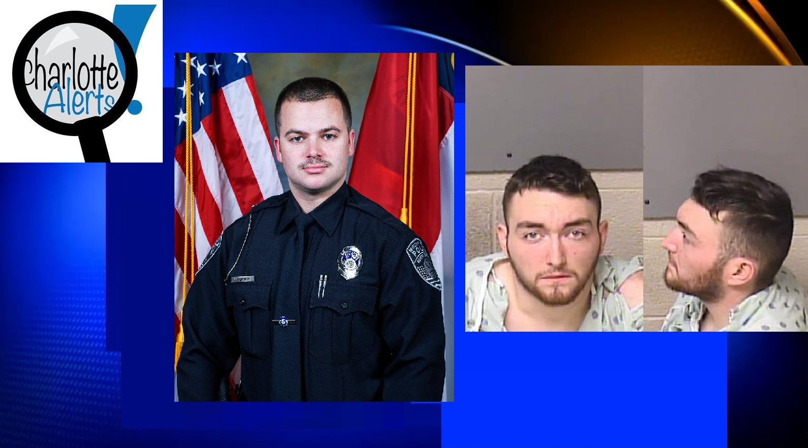 POLICE OFFICER SHOT AND KILLED NEAR CHARLOTTE DURING STAND OFF