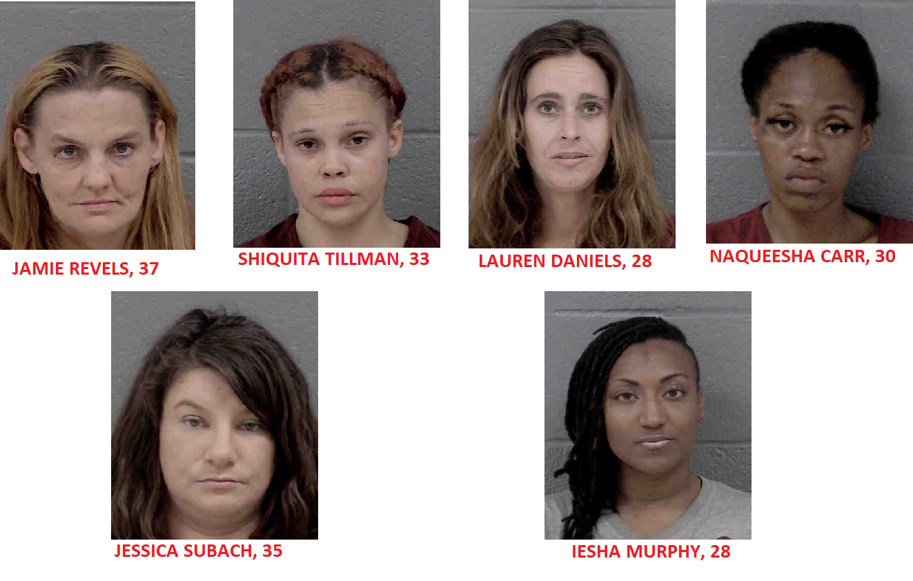 PROSTITUTION STING NETS SEVERAL WOMEN UNDER ARREST