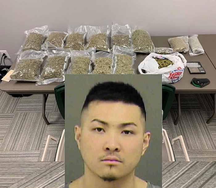 DRUG DEALER CAUGHT WITH $215,106 CASH & KILOS OF WEED