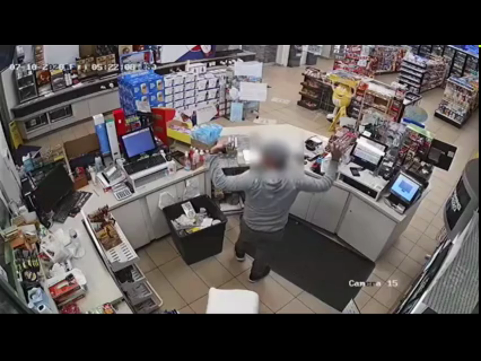 VIDEO: CONVENIENCE STORE ROBBED AT GUNPOINT, EMPLOYEE SHOT AND PISTOL WHIPPED