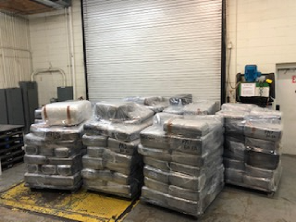 $1 MILLION WORTH OF MARIJUANA SEIZED IN DRUG BUST ON COMMERCIAL TRUCK