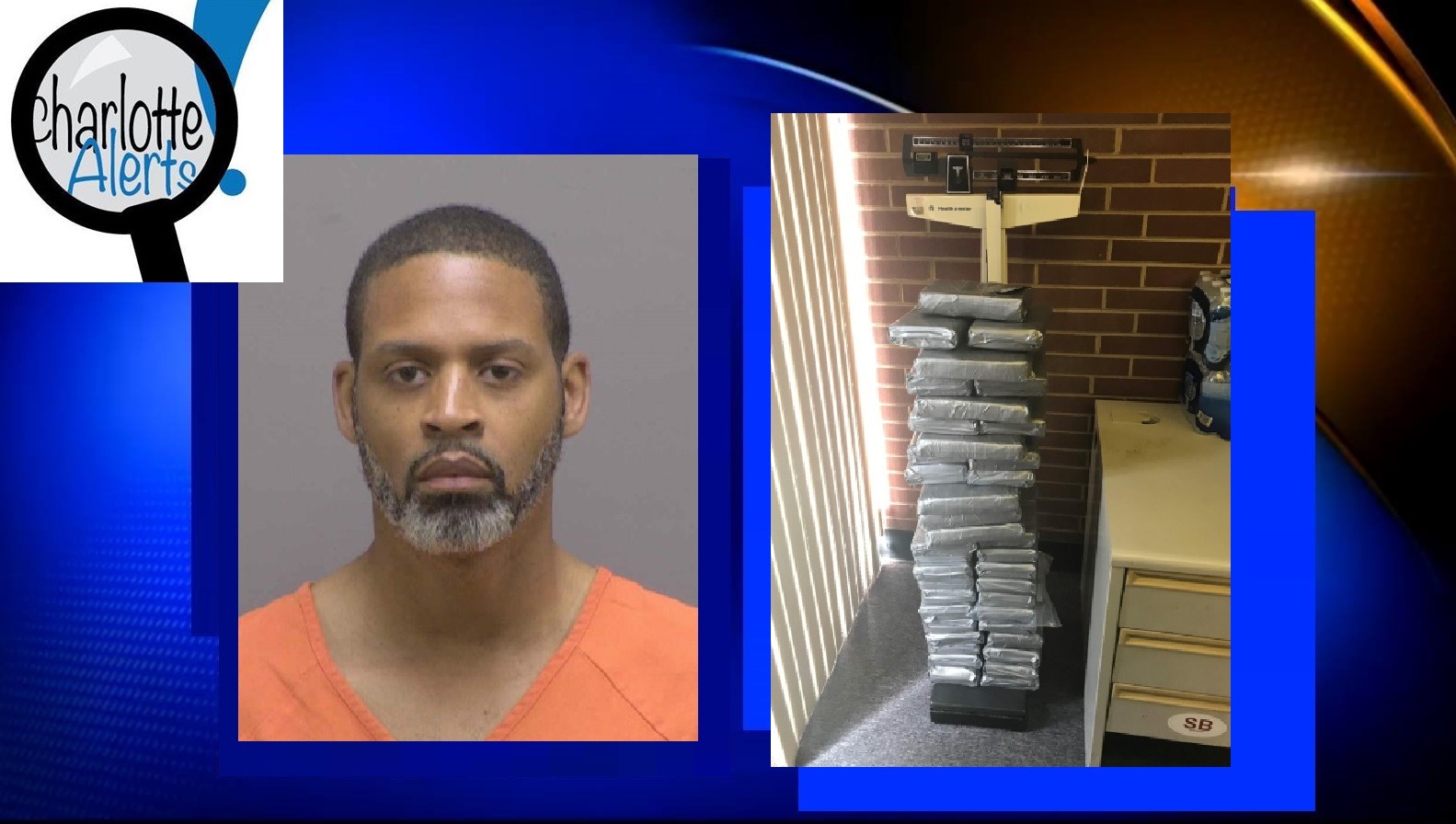 MAN CAUGHT WITH $6.4 MILLION OF FISH SCALE COCAINE NEAR CHARLOTTE