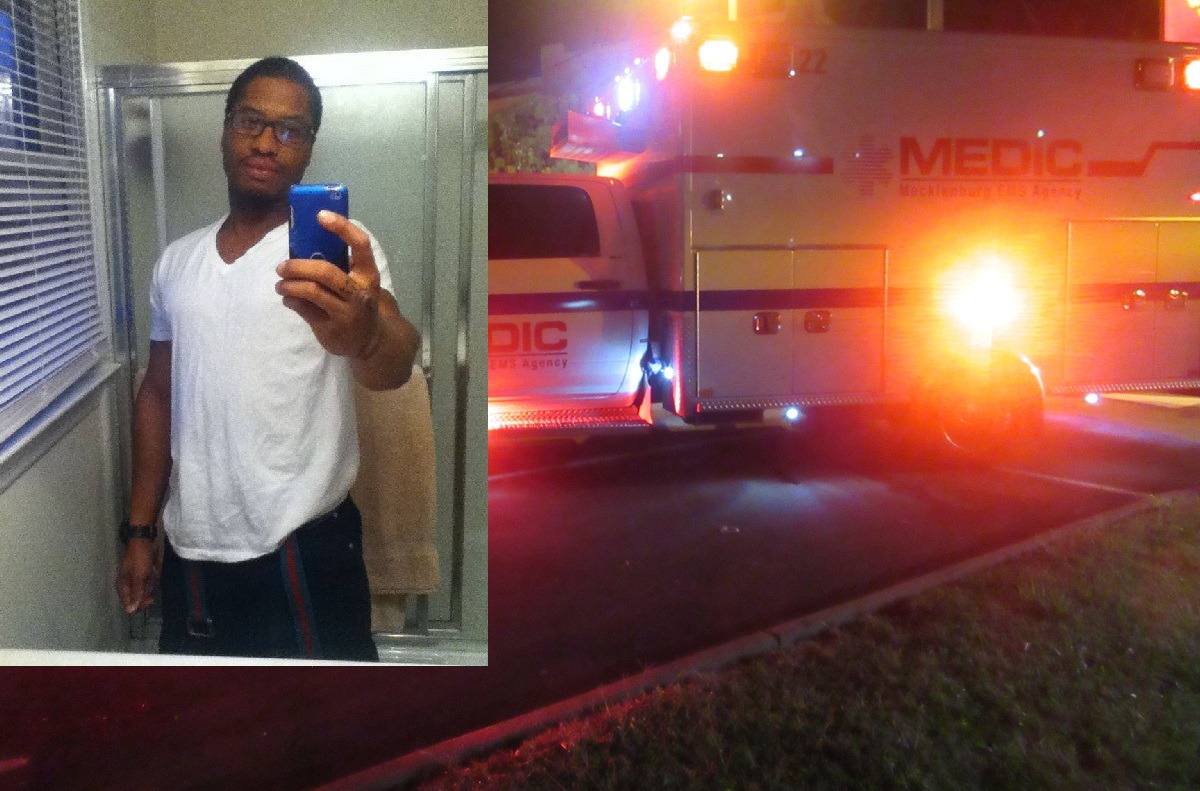 MAN JUMPS FROM INTERSTATE 77 BRIDGE ONTO BUSY HIGHWAY TRAFFIC STOPPED FOR HOURS