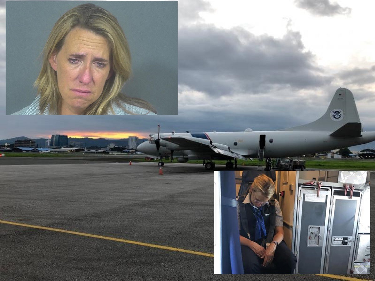 DRUNK FLIGHT ATTENDANT GETS ARRESTED AFTER PLANE LANDS AND THEN FIRED