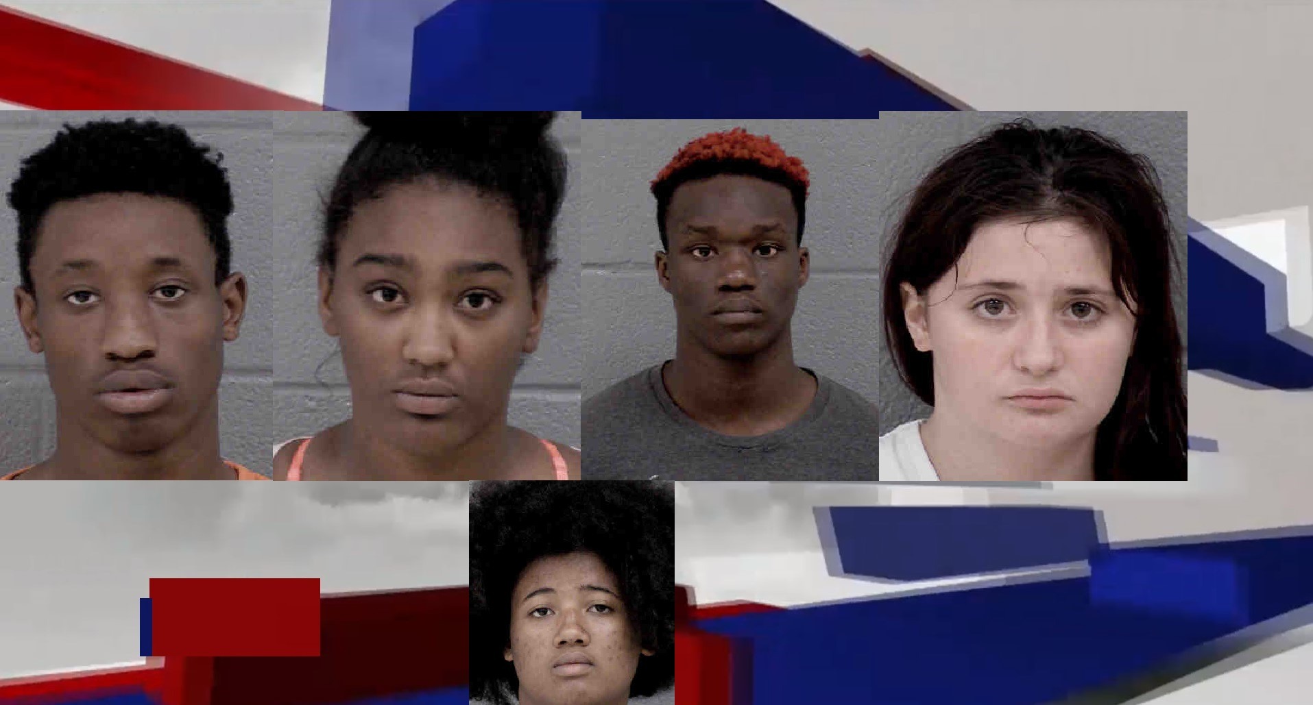 GROUP CHARGED IN 7-ELEVEN ROBBERY, BARRICADED THEMSELVES IN RESIDENCE