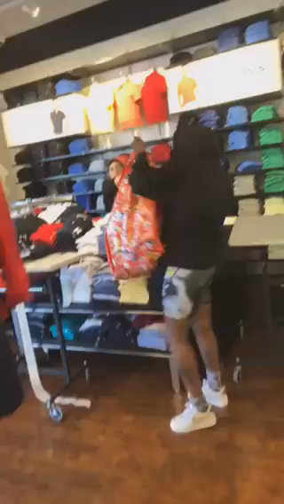 VIDEO: TOMMY HILFIGER STORE ROBBED BY BRAZEN THIEVES, $8,000 LOSS