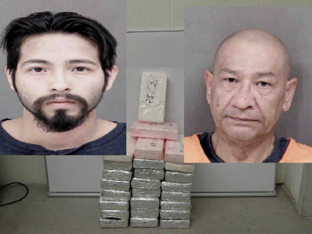 FATHER SON DUO CAUGHT WITH KILOS OF HEROIN