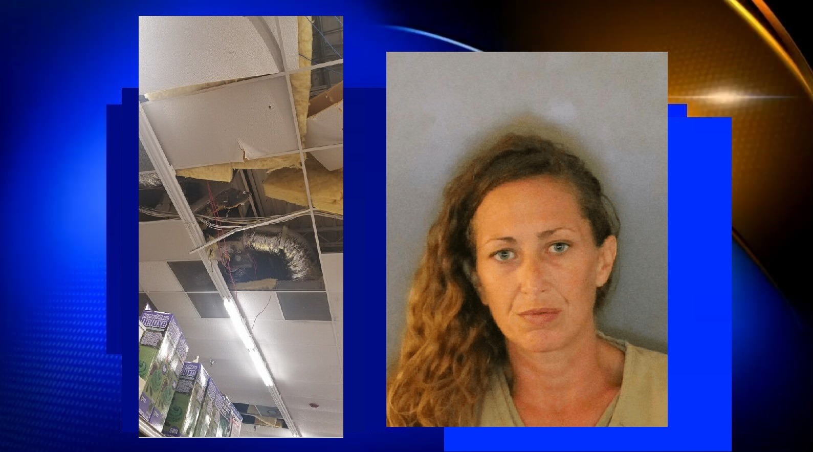 WOMAN CLIMBS IN BIG LOTS CEILING TO AVOID SHOPLIFTING ARREST, IT DIDN’T WORK