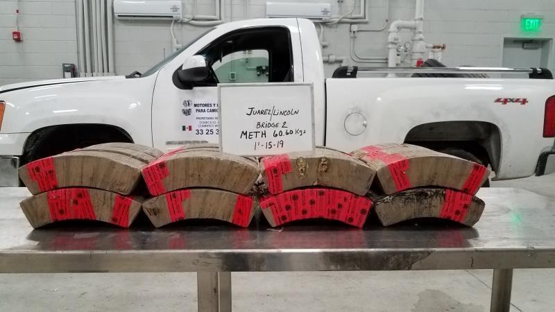 122 POUNDS OF METHAMPHETAMINE FOUND IN DRUG INVESTIGATION