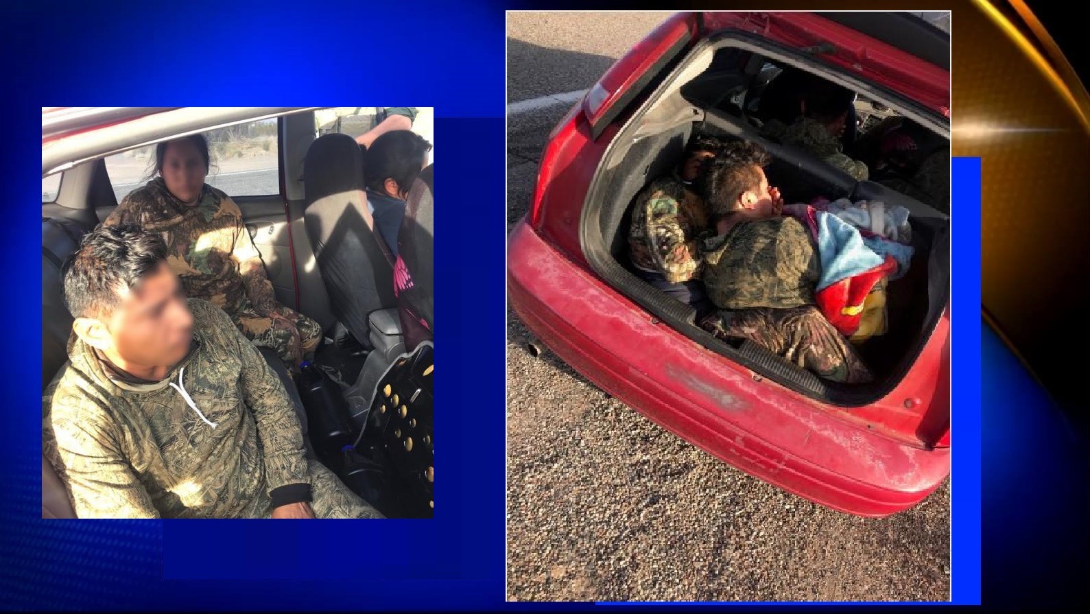 2 WOMEN AND 5 ILLEGAL IMMIGRANTS ARRESTED IN SMUGGLING CASE